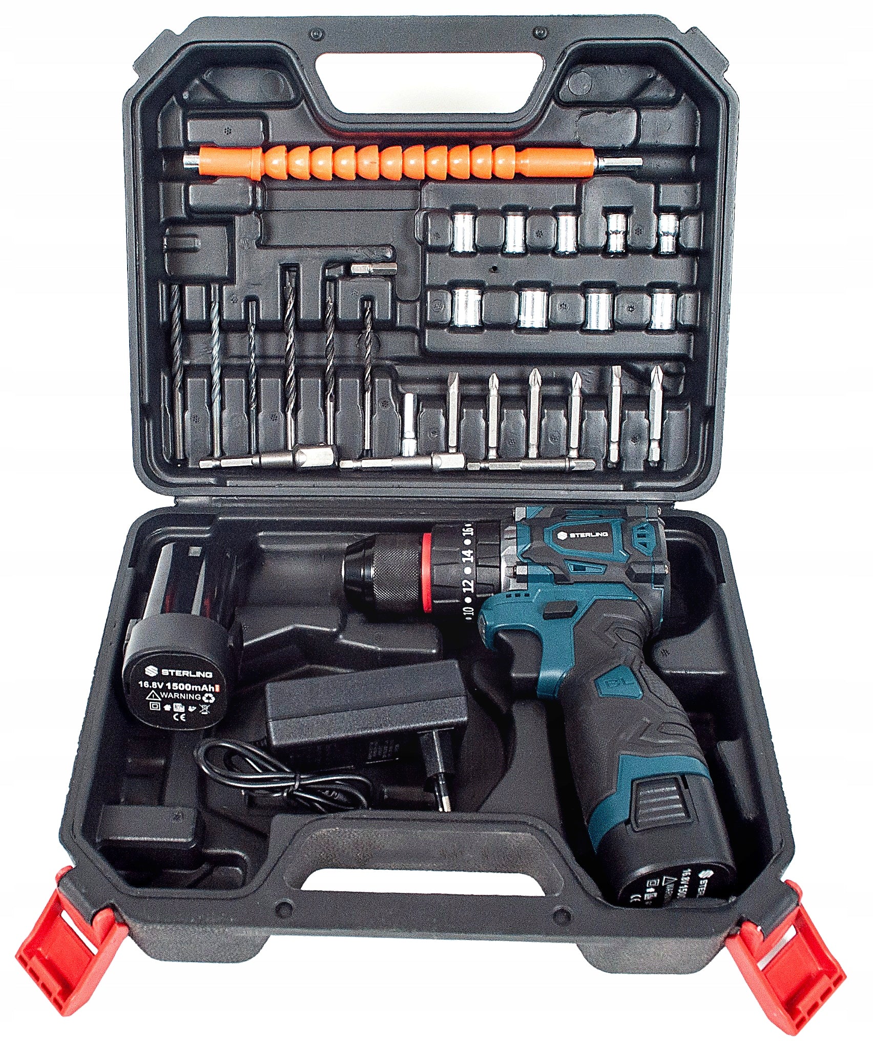 CORDLESS SCREWDRIVER WITH IMPACT BRUSHLESS x2 BATTERY CHARGER +SET Manufacturer code STCD1680U