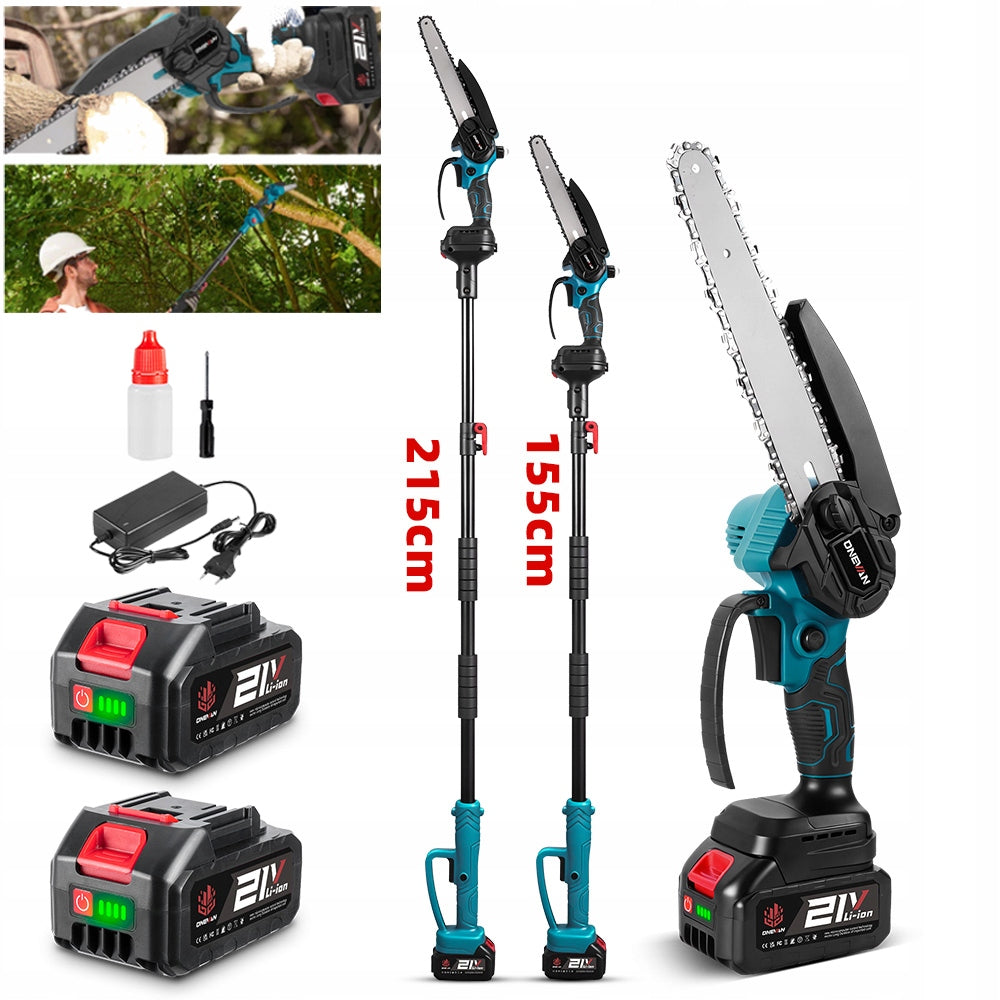 CORDLESS TELESCOPIC CHAINSAW1.7M SAW OREGON BOOM 2AKU