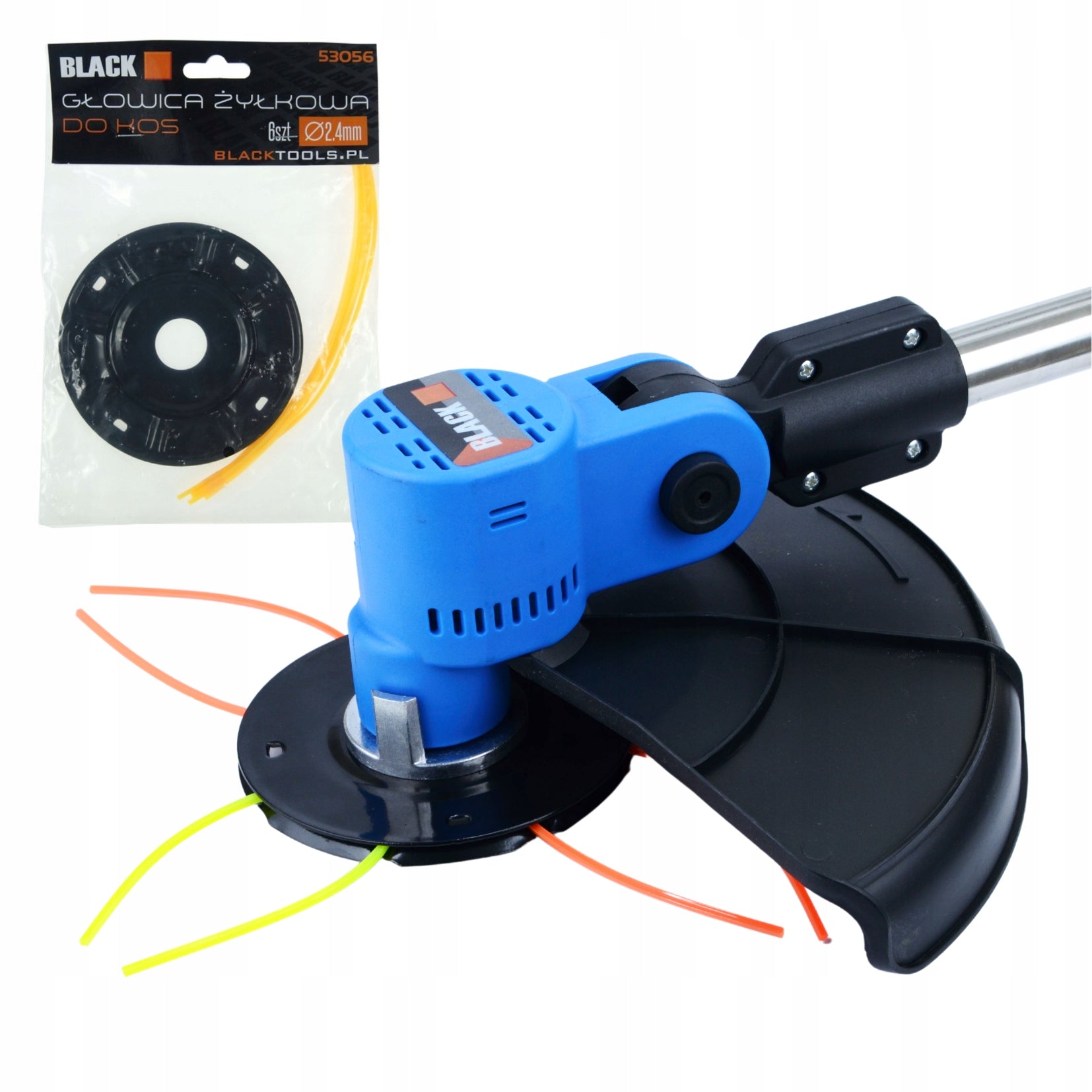 CORDLESS TRIMMER 21V 2X BATTERY 4AH DISC KNIFE HEAD SET Power supply rechargeable battery