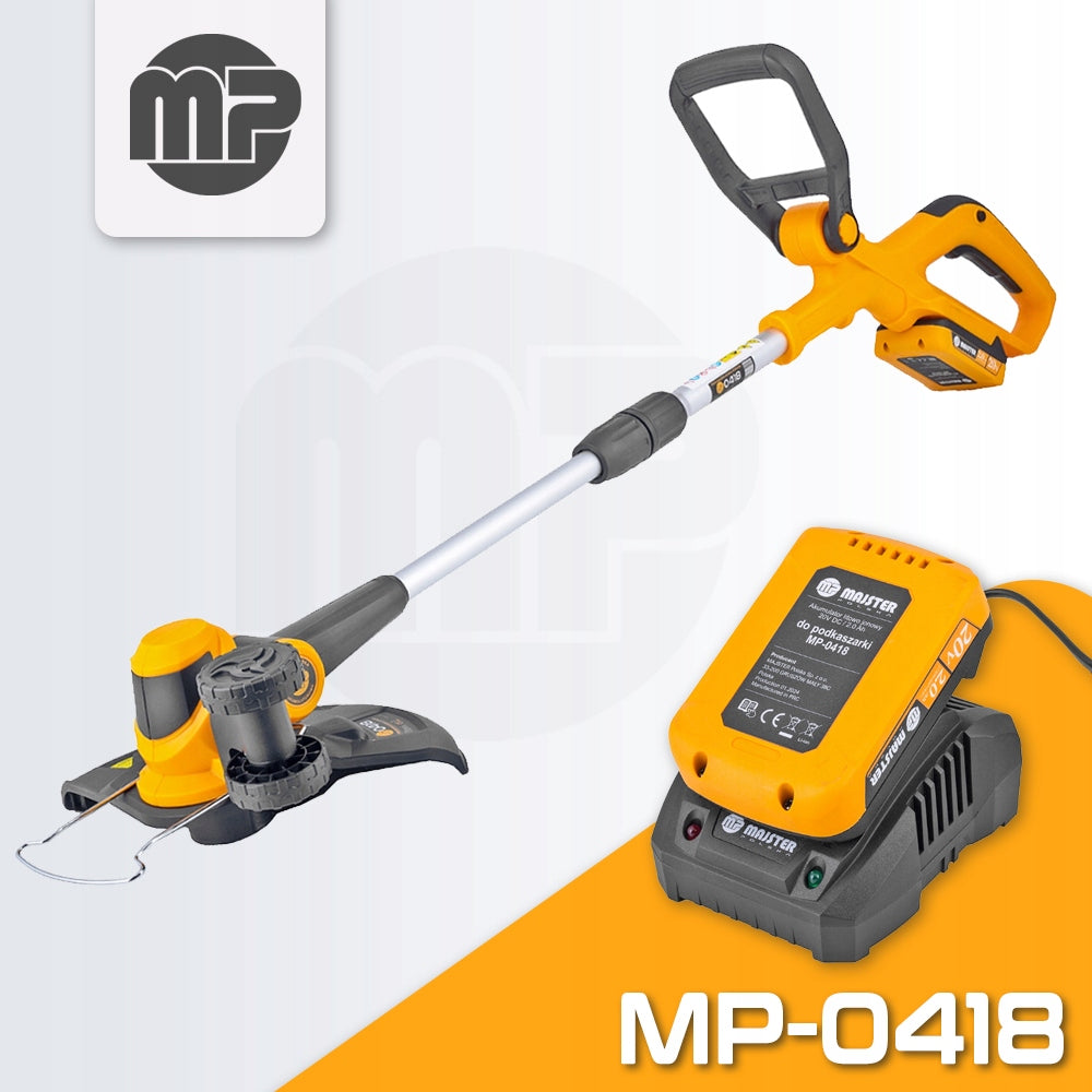 CORDLESS TRIMMER GARDEN SCYTHE GRASS CUTTER HEAD MP0418 Tool weight 2.2 kg