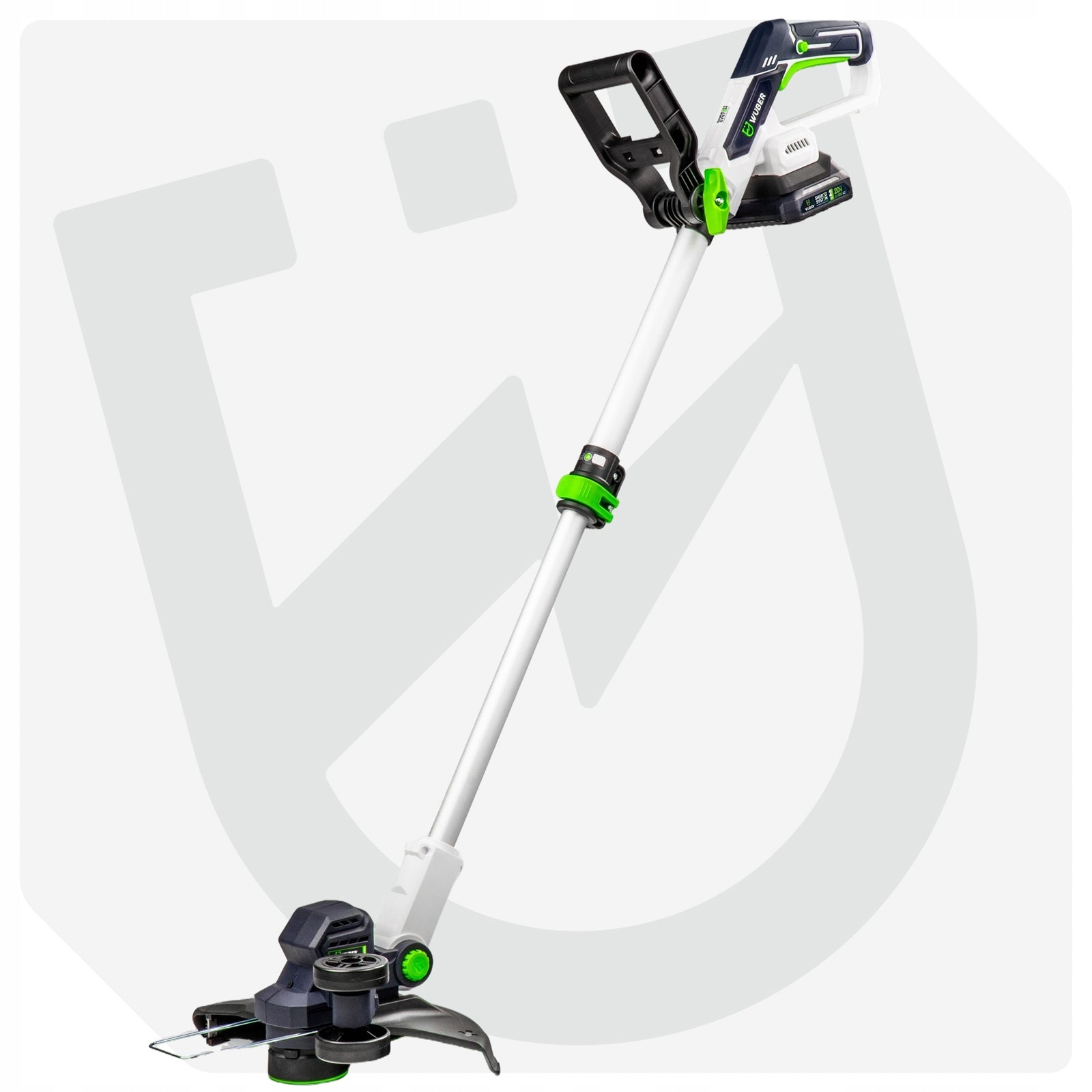 CORDLESS TRIMMER SCYTHE BRUSH CUTTER ON LINE WHEELS KNIVES 2AKU 2AH 20V Packaging status original