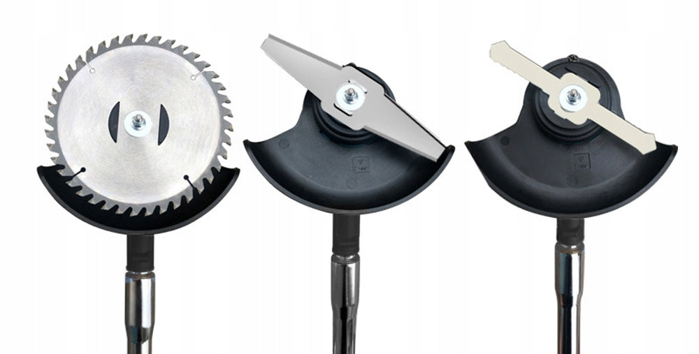 CORDLESS TRIMMER SCYTHE GRASS TRIMMER SET ON WHEELS 2x AKU Tool weight 1.65 kg