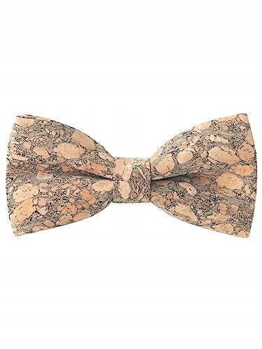 CORK BOW TIE WOODEN MEN'S ADJUSTABLE ELEGANT CASUAL wooden Brand no brand