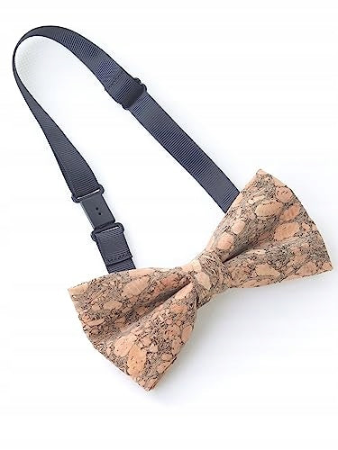 CORK BOW TIE WOODEN MEN'S ADJUSTABLE ELEGANT CASUAL wooden Manufacturer code Bez marki