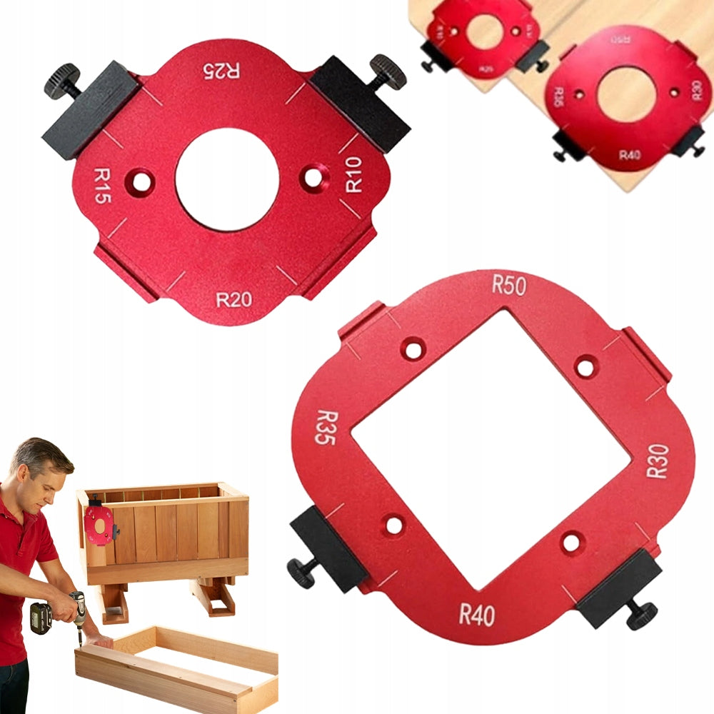 CORNER MILLING TEMPLATES FOR EDGE MILLING MACHINE 2PCS DURABLE
