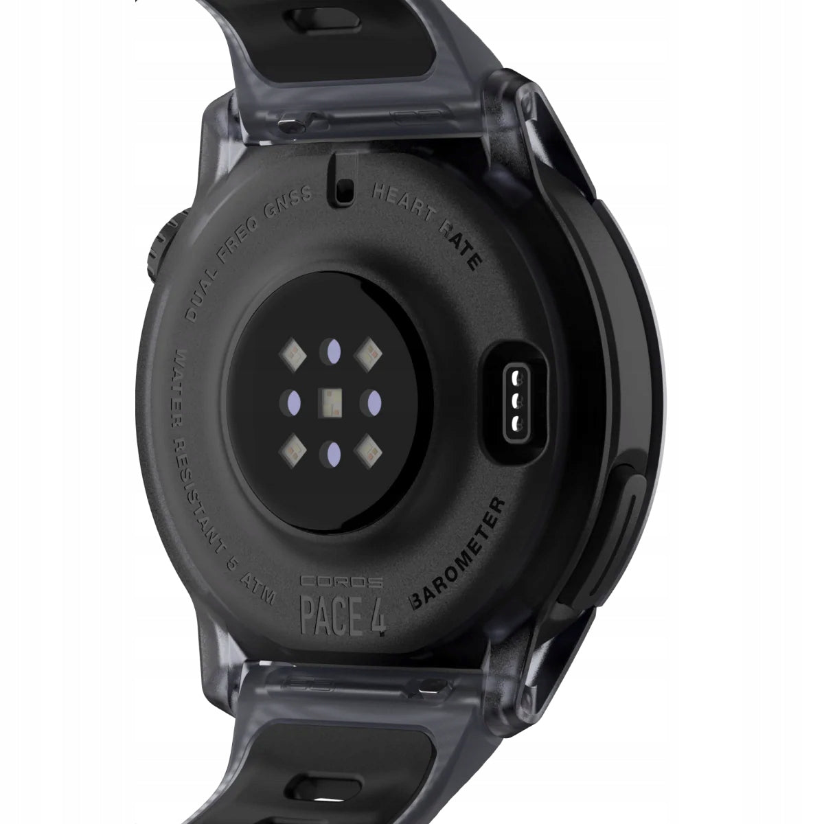 COROS PACE 4 Black Crystal Sports Watch Brand Coros