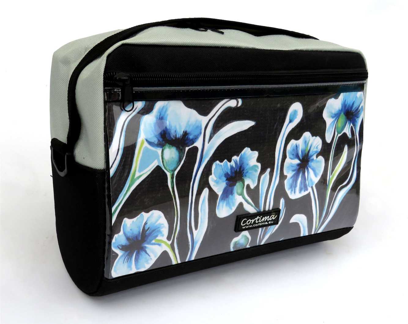 CORTIMA BICYCLE BAG BICYCLE POUCH FOR HANDLEBAR 'CLICK' patterns to choose from Model Na kierownicę 2025
