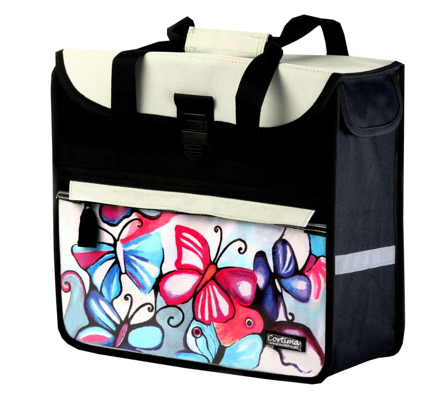 CORTIMA BICYCLE PANNIER BAGS FOR LUGGAGE COMPARTMENT Color gray