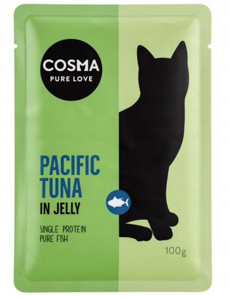 COSMA Original wet food Pacific Tuna 1x100g for CATS.