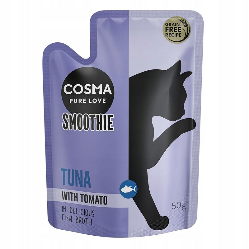 COSMA Smoothie wet food tuna tomato 50g for CATS