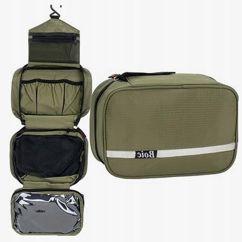 COSMETIC BAG MEN'S HANGING WATERPROOF LARGE 28X21 CM fabric