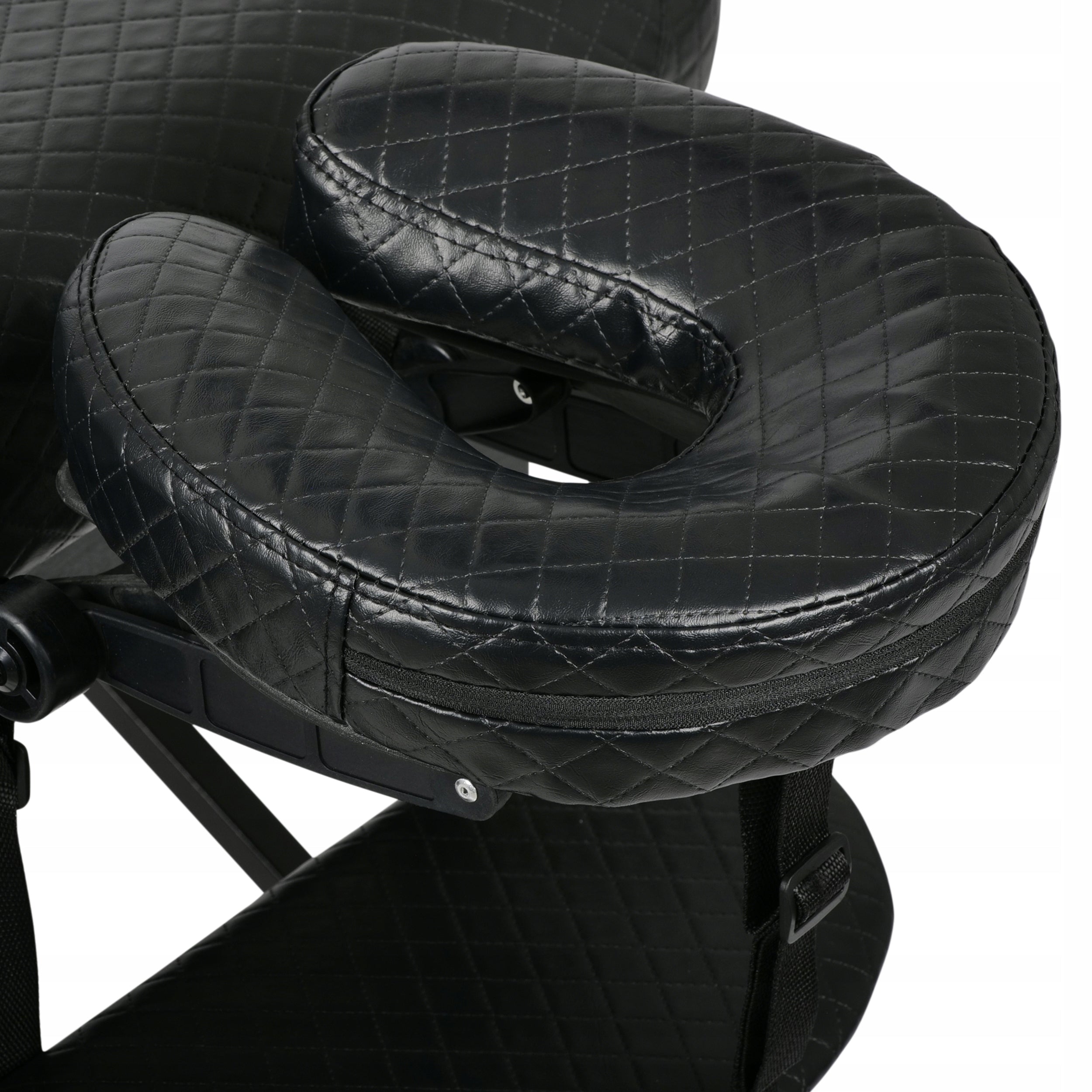 COSMETIC BED FOR EYELASHES MASSAGE TABLE WOODEN FOLDING ESTETIC BLACK Brand Aveno Life