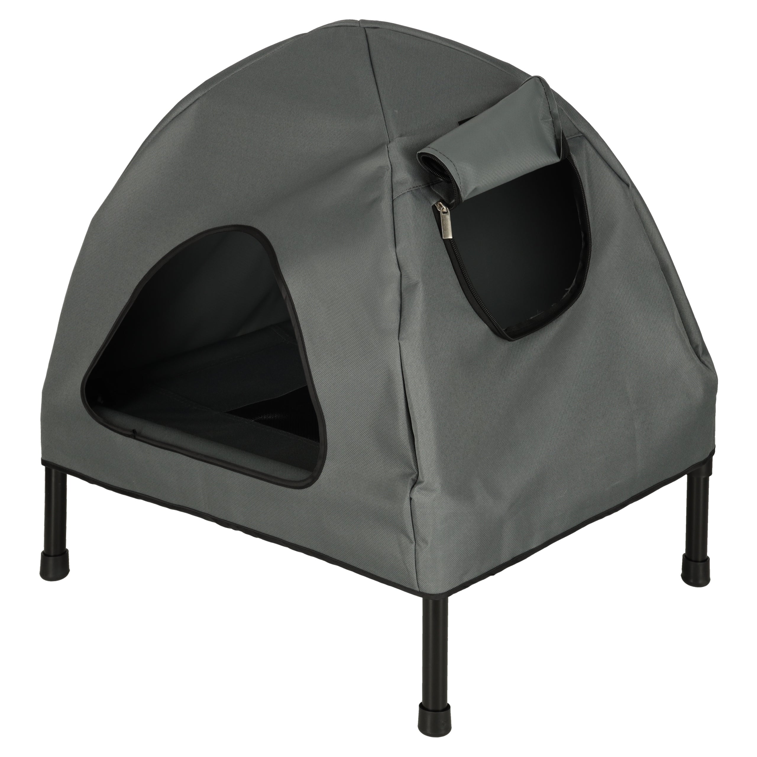 COTTAGE CAT BOOTH DOG ANIMALS TENT BEDDING KENNEL OUTDOOR BED Length 54 cm