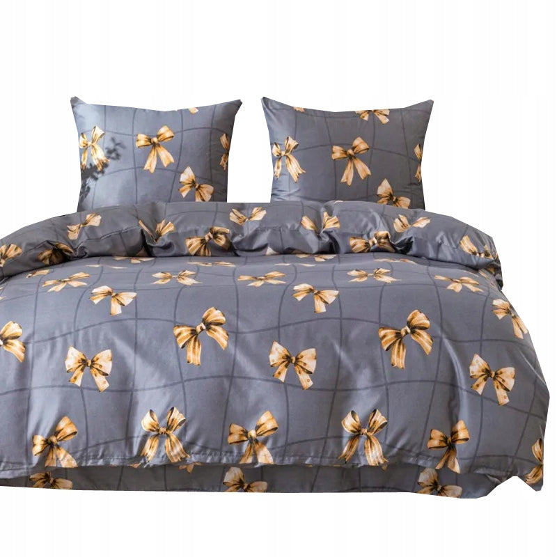 COTTON BEDDING SET 140x200 COTTON MODERN DOUBLE-SIDED 3D PATTERNS