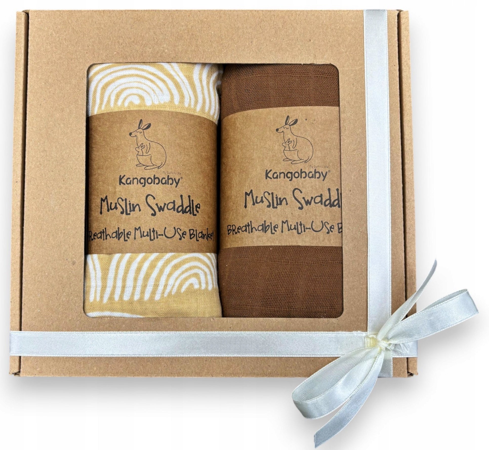COTTON DIAPER FOR NEWBORN SET OF TWO LARGE DIAPERS + GIFT BOX