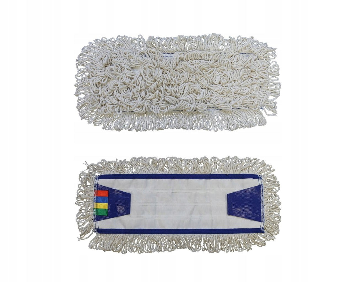 COTTON FLAT MOP 40 CM MERIDA WITH TABS