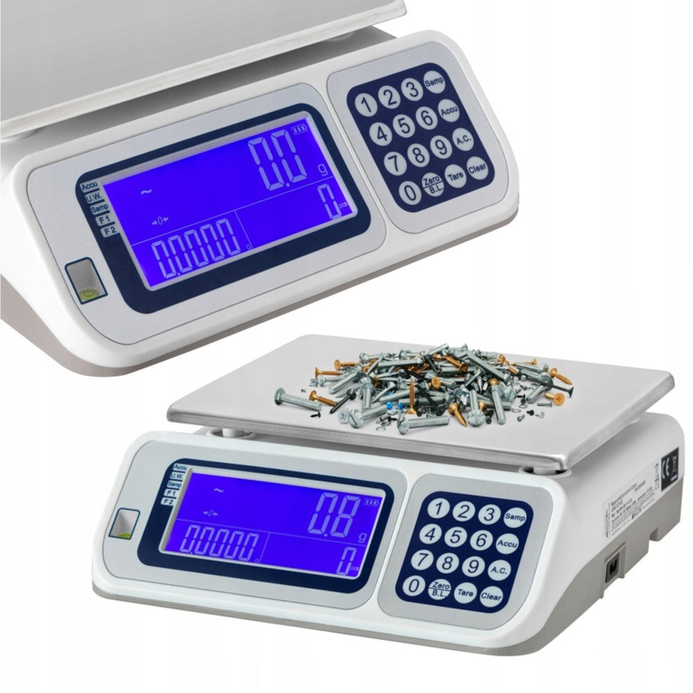 COUNTING SCALE FOR SHOP 3kg 0,1g ELECTRONIC SHOP ACCURATE LCD DIGITAL