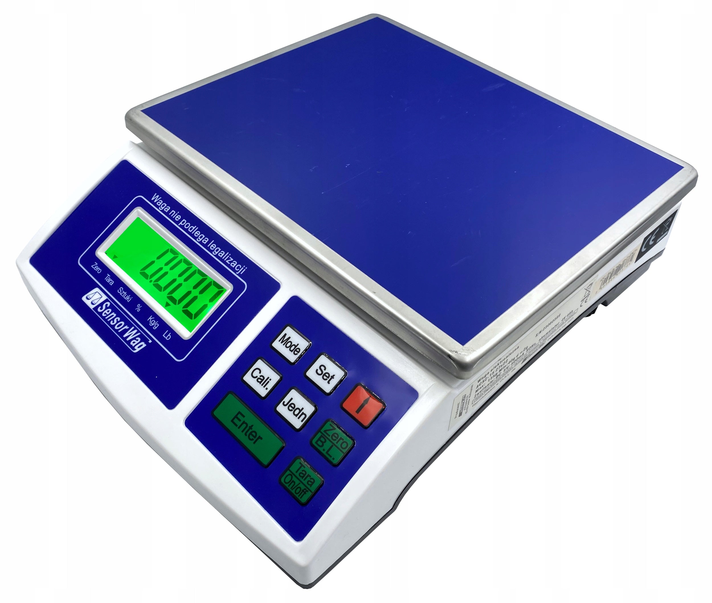 COUNTING WEIGHT UP TO 30KG 22x27CM SHOP FOR LCD SHOP MUSHROOMS Manufacturer code ACSZ 30kg / 1g