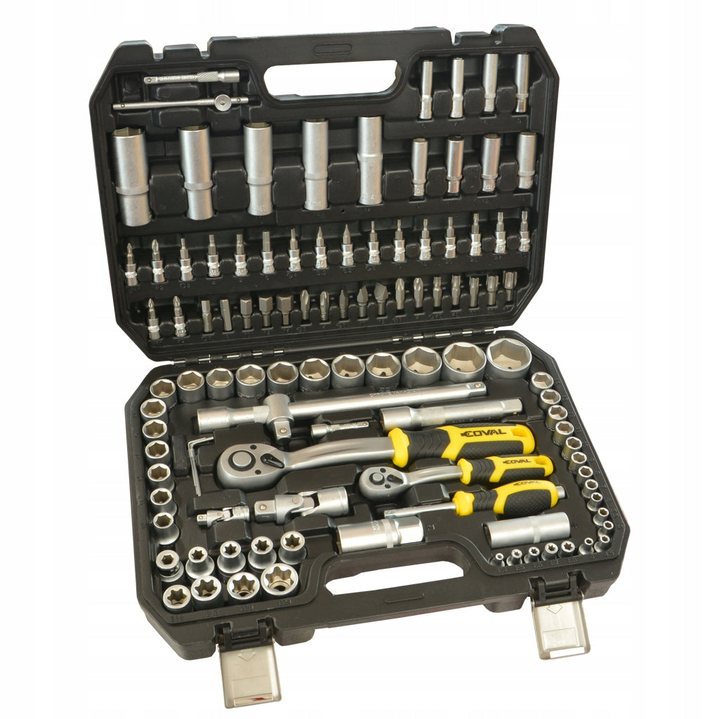 COVAL TOOL KIT Socket wrenches 1/2 1/4 108EL RATCHET CAPS