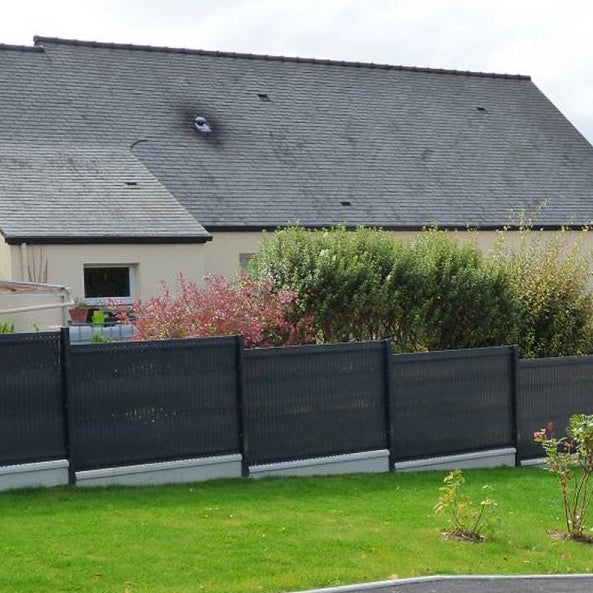 COVER 153 cm FOR FENCE PANELS 3D 44 mm 50 pcs BETAFENCE Screeno Line Kind covers