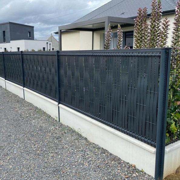 COVER 153 cm FOR FENCE PANELS 3D 44 mm 50 pcs BETAFENCE Screeno Line Mesh material plastic