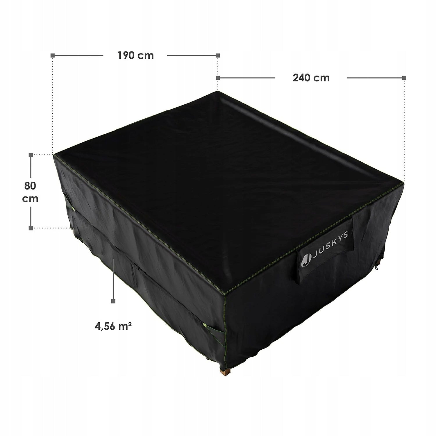COVER 240X190X80 FOR GARDEN FURNITURE TABLE CHAIRS WATERPROOF UV TARPAULIN Kind for set