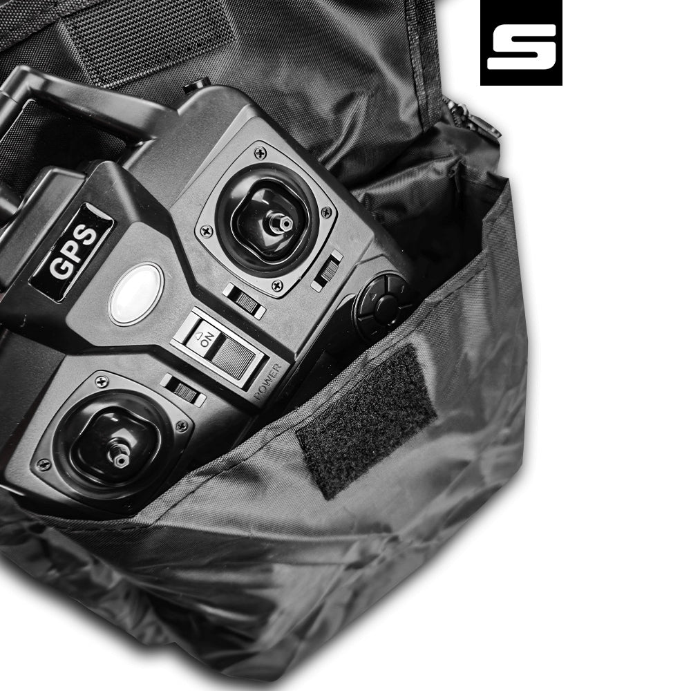 COVER BAIT BOAT BAG WATERPROOF SAHIDO BAIT BOAT BAG BLACK Packaging status original