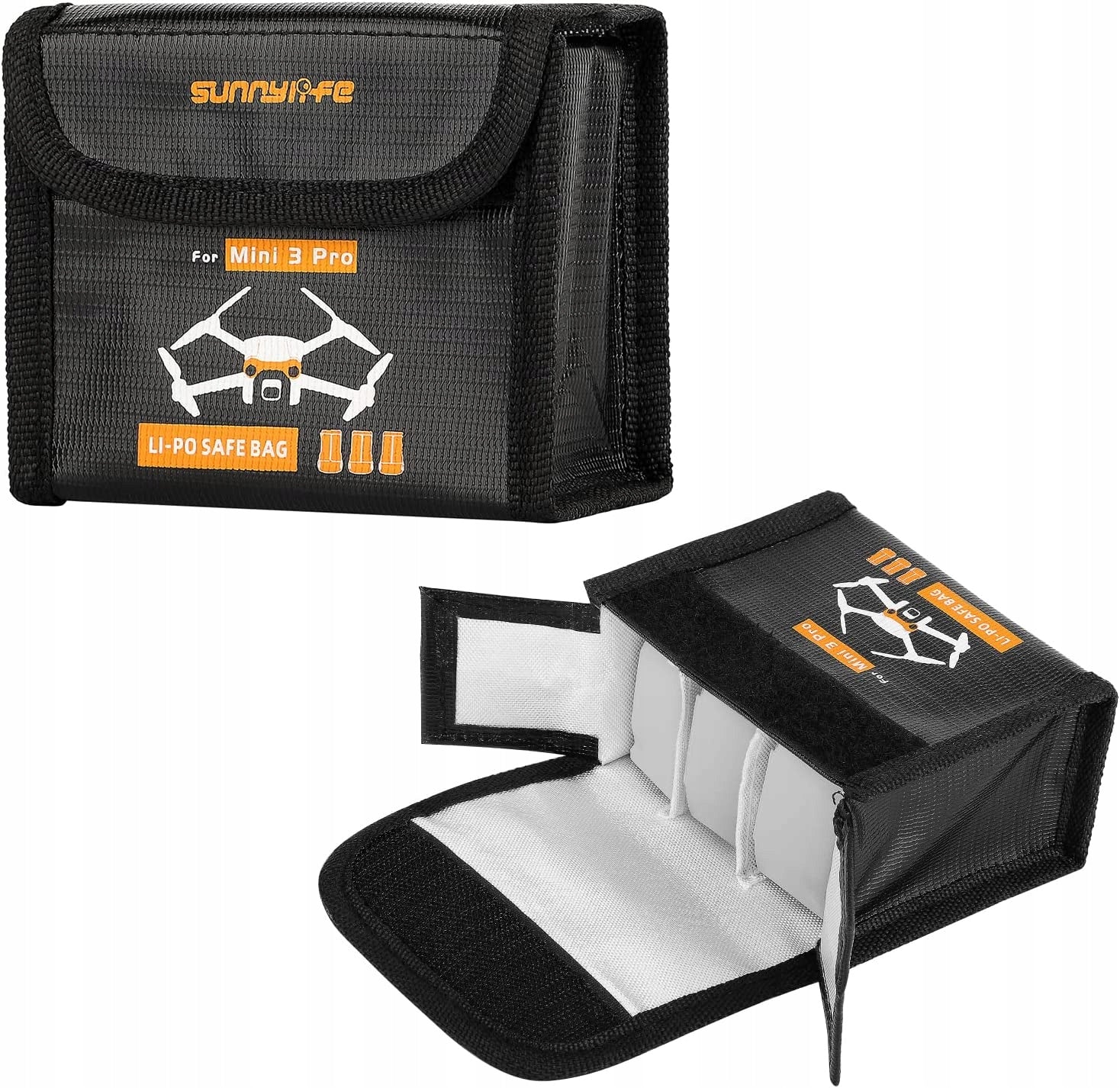 COVER CASE BAG LI-PO BAG 3 BATTERY DRONE BATTERIES DJI MINI 3 4 PRO Packaging status original