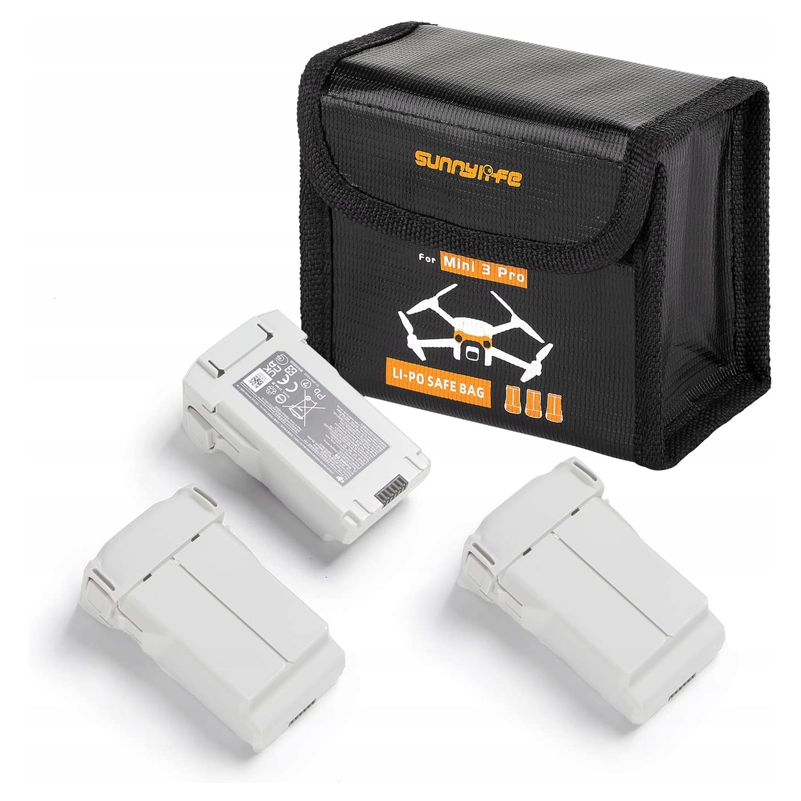 COVER CASE BAG LI-PO BAG 3 BATTERY DRONE BATTERIES DJI MINI 3 4 PRO