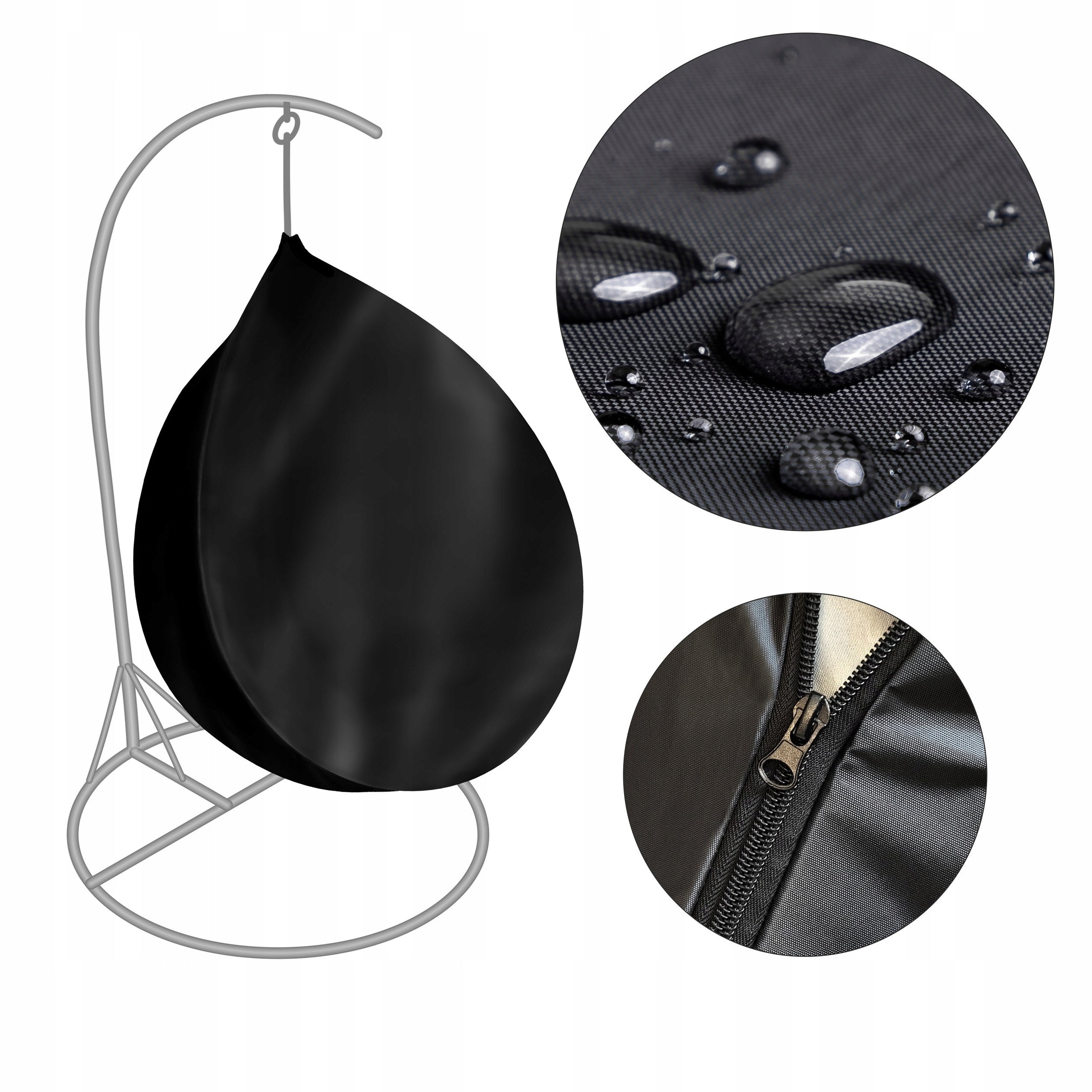 COVER FOR ARMCHAIR HANGING GARDEN COCOON basket Waterproof 108x68 cm