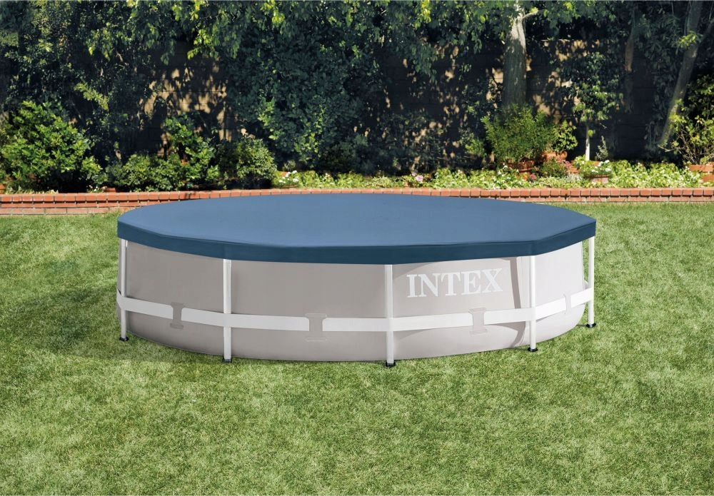 COVER FOR FRAME POOL 305 INTEX ROUND TARPAULIN FOIL POOL COVER Series POKROWIEC NA BASEN INTEX 366 OSŁONA