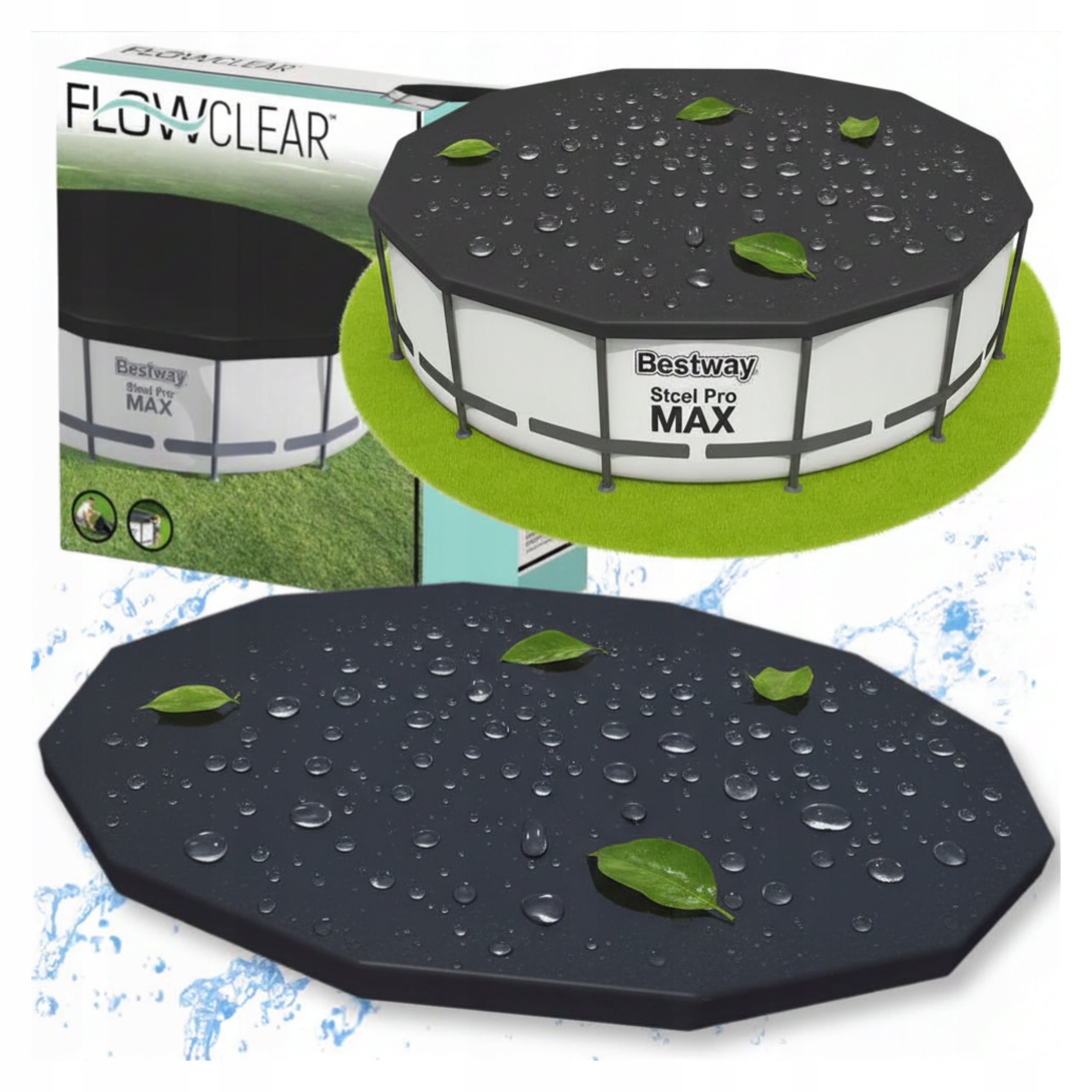 COVER FOR FRAME POOL Bestway 305 cm Round Cover
