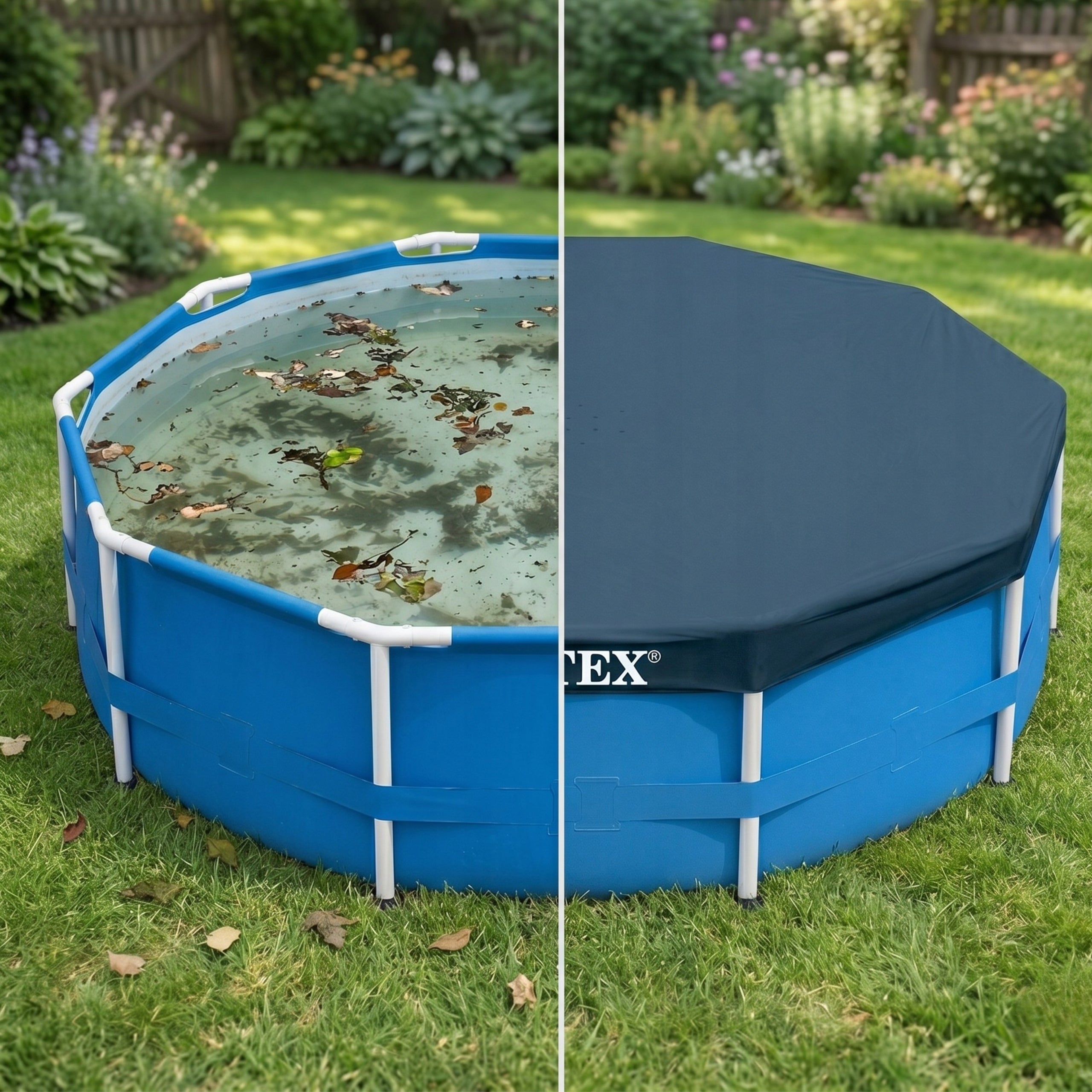 COVER FOR FRAME POOL INTEX 305CM FILM FOR FRAME POOL COVER Manufacturer code POKRYWA POKROWIEC NA BASEN INTEX 305
