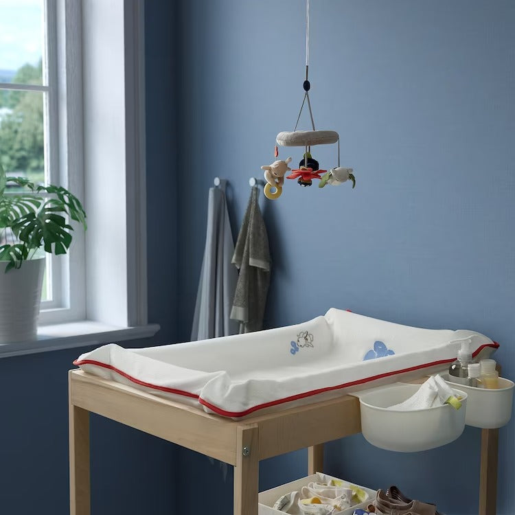 COVER SHEET FOR MAT white SKOTSAM 83x55 IKEA for changing table Brand IKEA