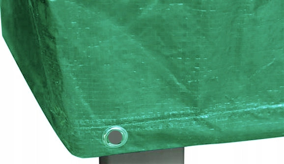 COVER TARPAULIN COVER FOR GARDEN FURNITURE TABLE CHAIRS 200x160x70 PE Color green