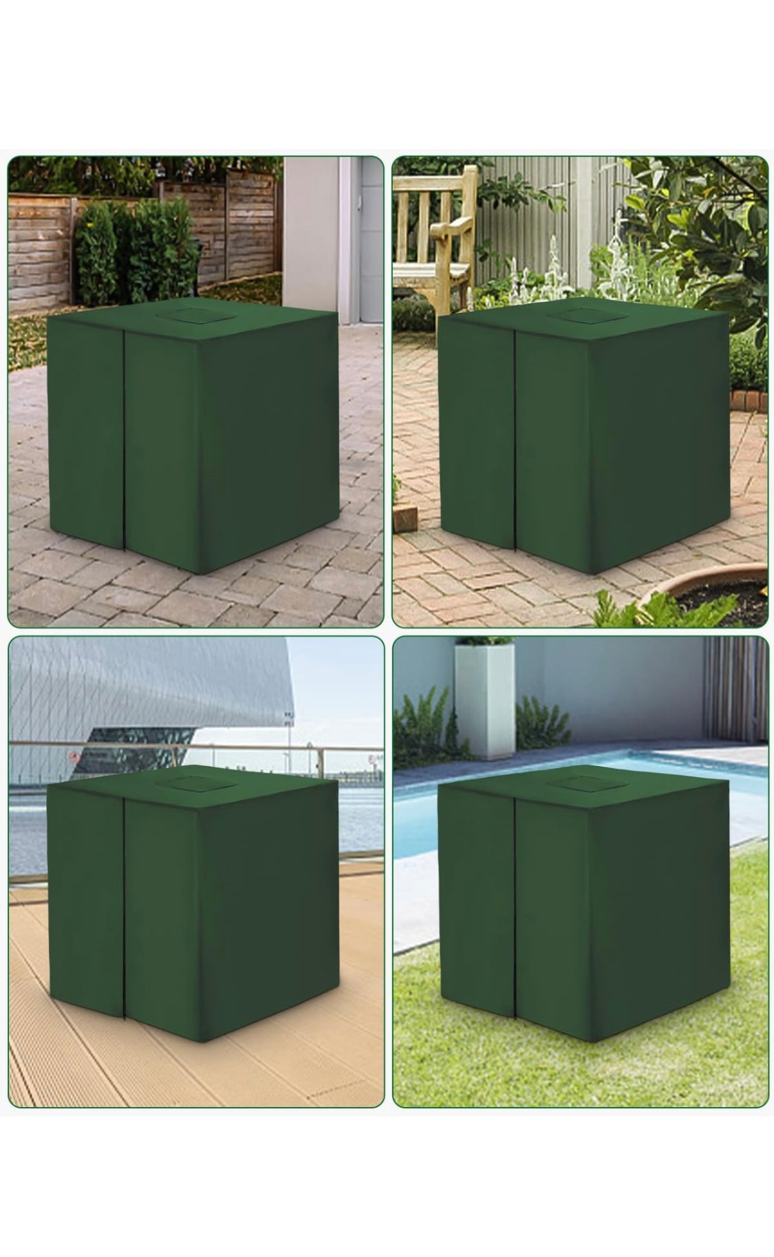 COVER TARPAULIN COVER FOR TANK BARREL RAINWATER MAUZER DURABLE 1000L Product width 120.12 cm