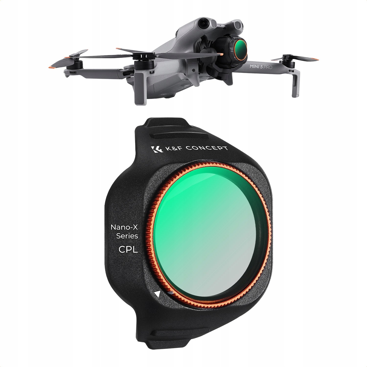 CPL Circular Polarizer FILTER for DJI Mini 5 Pro 5Pro K&F Drone