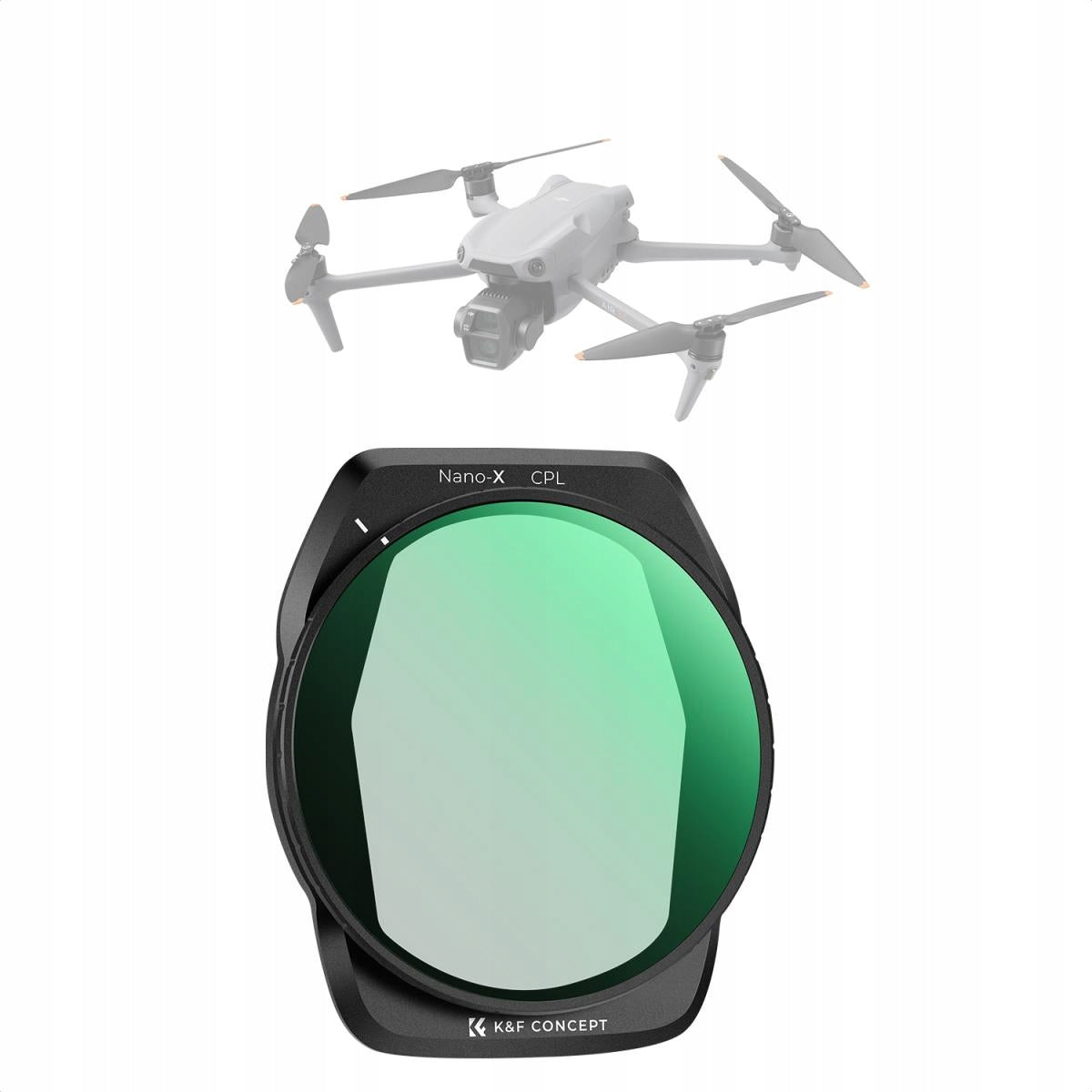CPL ULTRA HD 8K NANO-X Polarizing Filter for DJI AIR 3S K&F CONCEPT Drone
