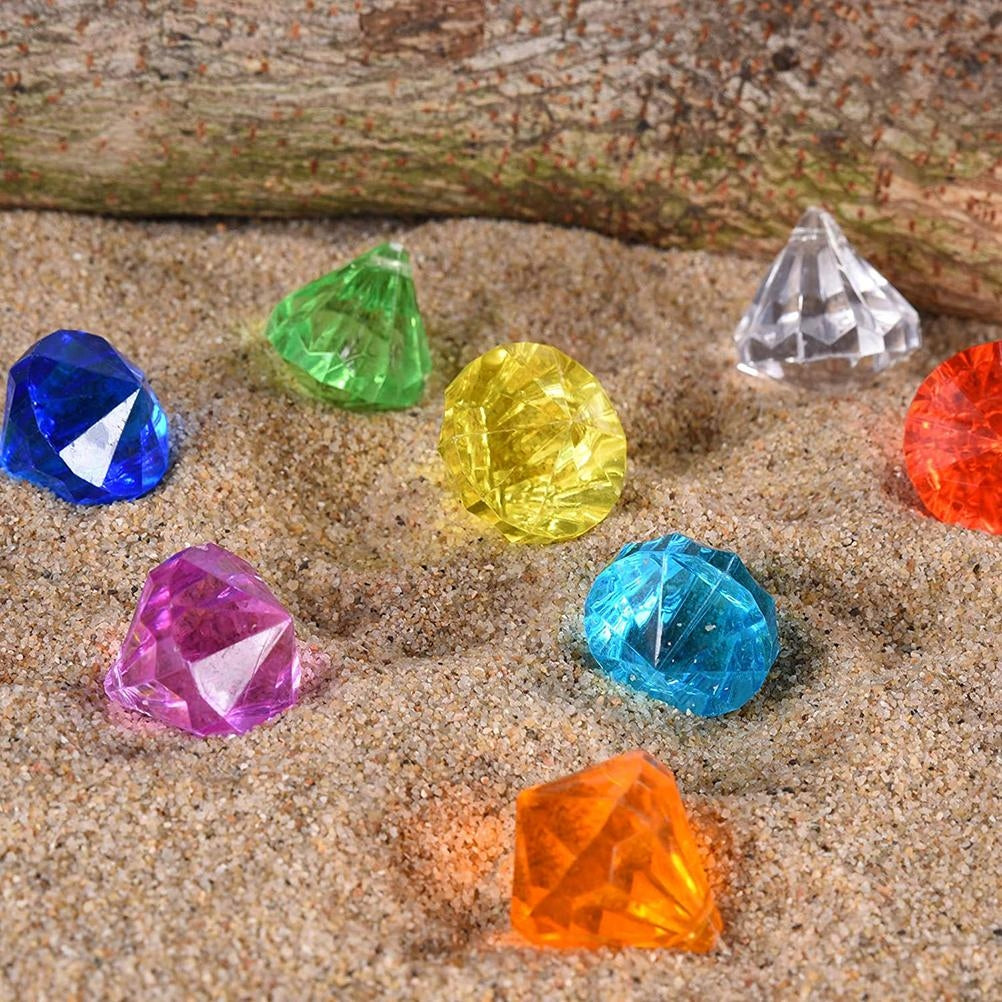 CRAFTS COLORFUL DIAMONDS JEWEL TOY CHEST Packaging status original