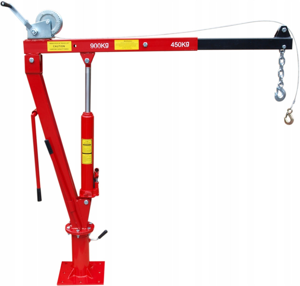 CRANE HDS 900KG LIFT FOR CAR + WINCH - ROTATING 360° 0-170CM Manufacturer code XT-12204RC