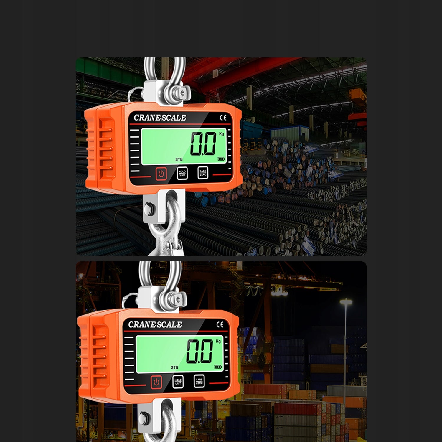 CRANE HOOK SCALE 2000KG 2T STORAGE BIG BAG SUSPENDED HANGING Manufacturer code UMDLLO