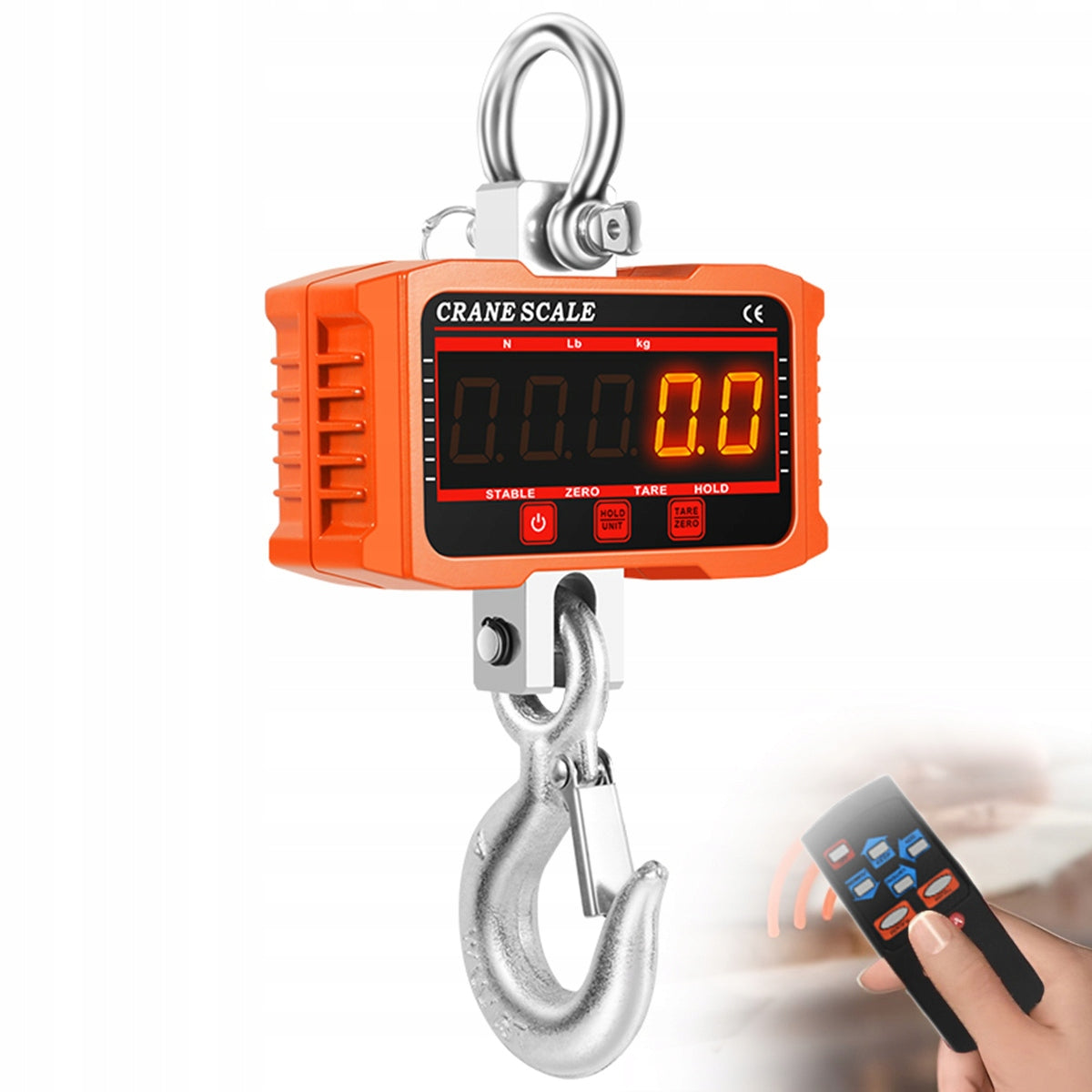CRANE HOOK SCALE 2000KG 2T STORAGE ELECTRONIC HANGING AGRICULTURAL