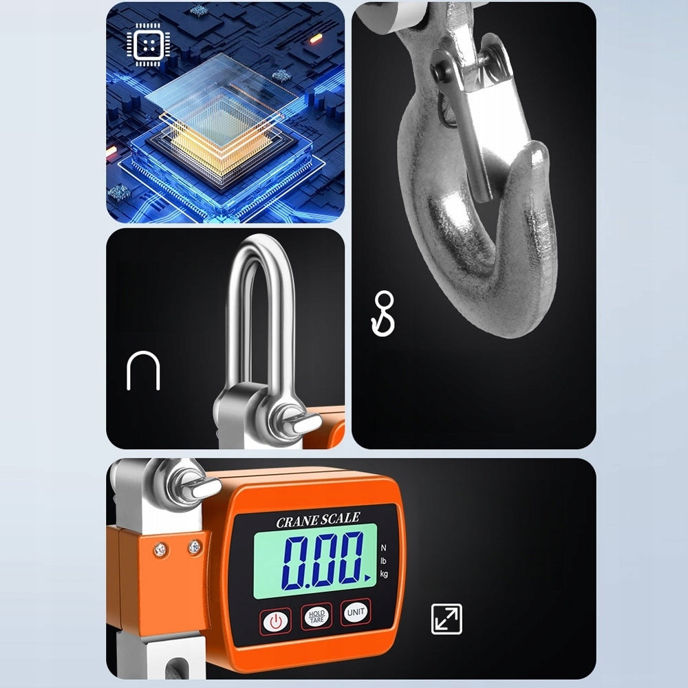 CRANE HOOK SCALE 500KG LCD Manufacturer code 750749760092