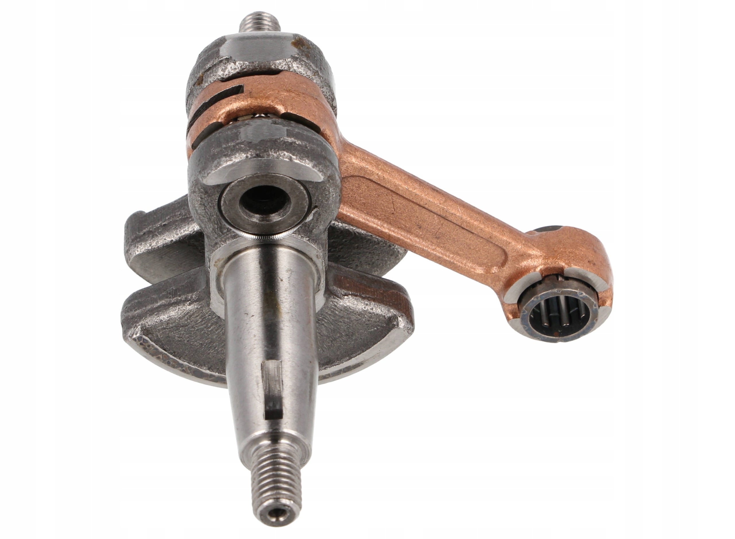 CRANKSHAFT FOR COMBUSTION SCYTHE MOWER PIN 10 MM NAC DEMON Brand LSP