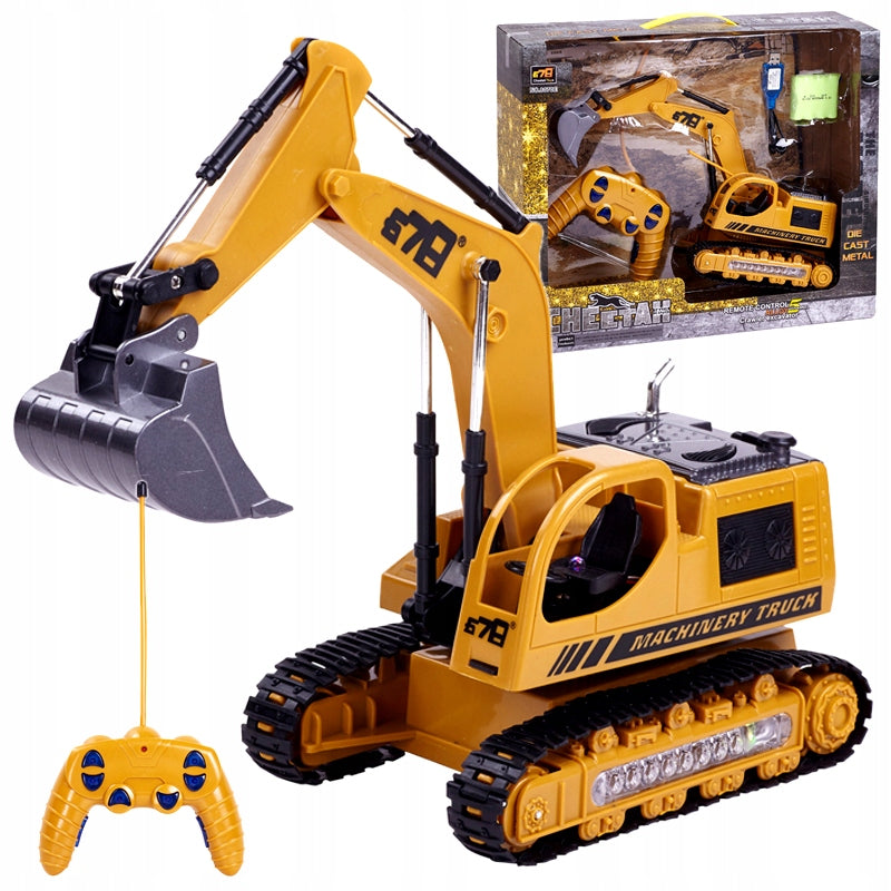 CRAWLER EXCAVATOR REMOTE CONTROLLED XXL + AKU