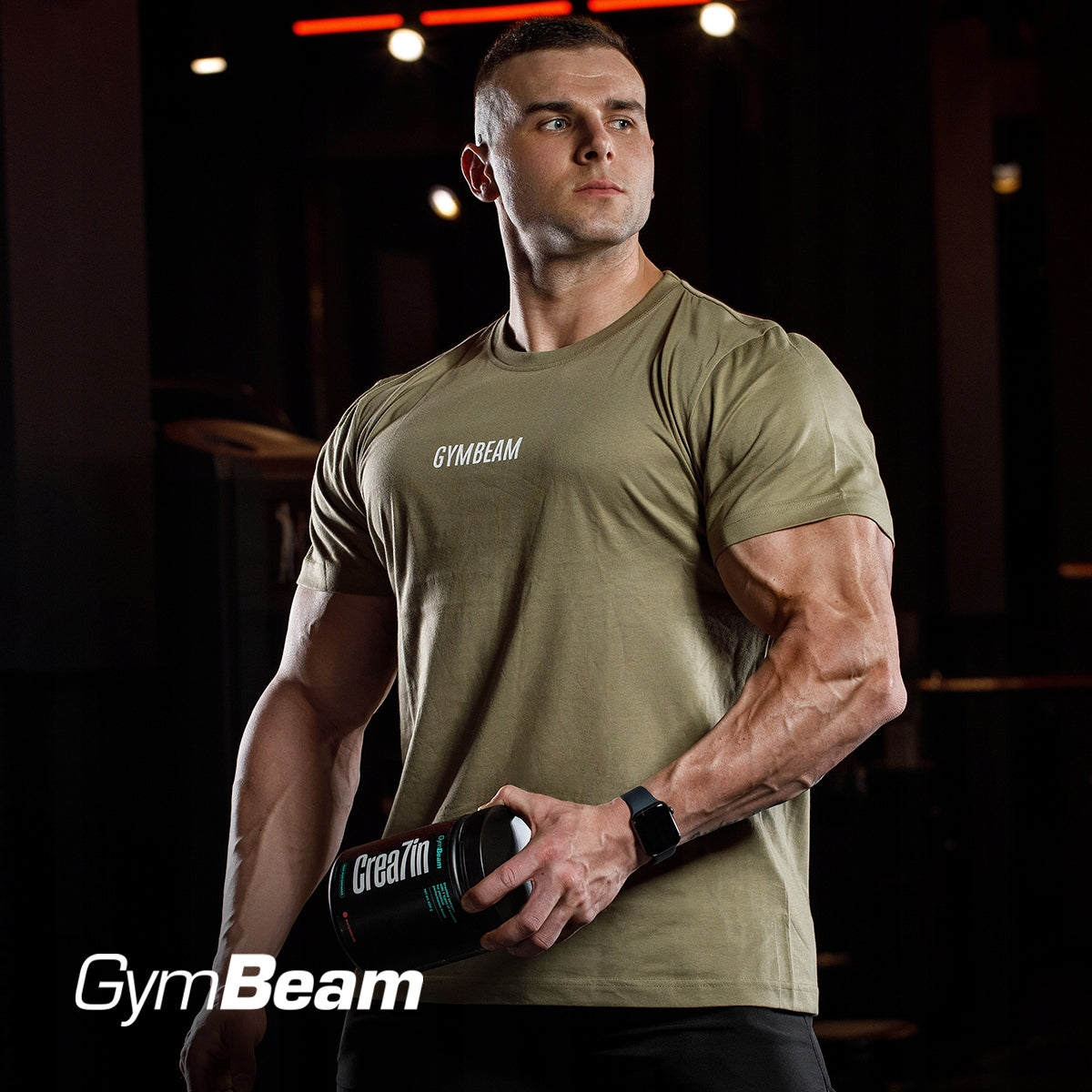 CREA7IN CREATINE COMPLEX 7 FORMS L-CITRULLINE VEGAN GymBeam 300g peach Brand GymBeam