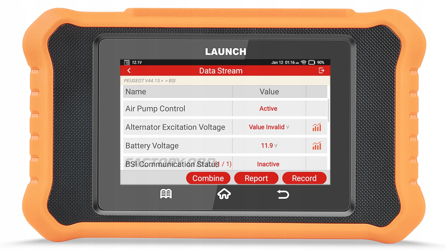 CREADER ELITE V3 CITROEN PEUGEOT LAUNCH DIAGNOSTIC INTERFACE OBD2 Brand Launch