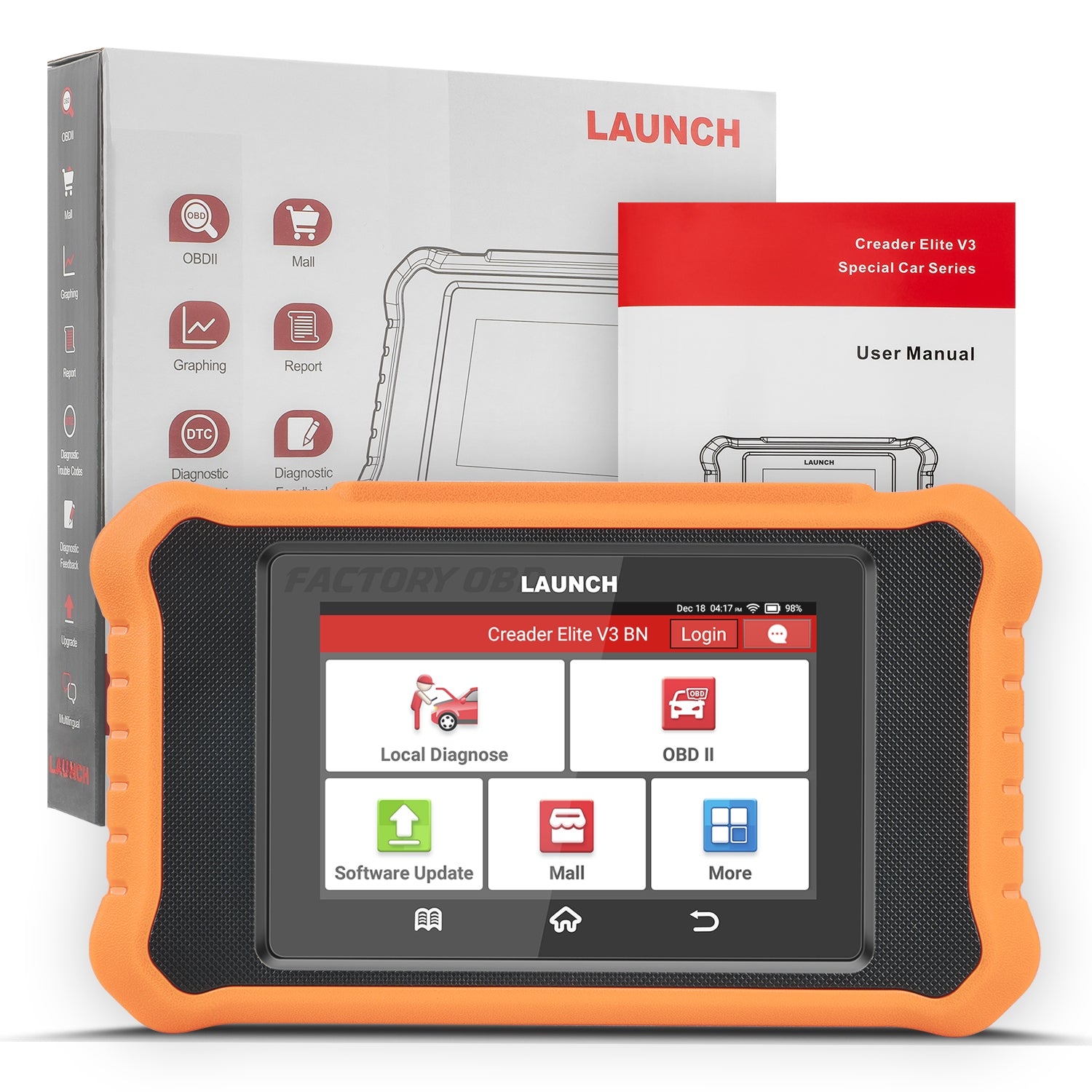 CREADER ELITE V3 MERCEDES SPRINTER CV LAUNCH OBDII Diagnostic Interface