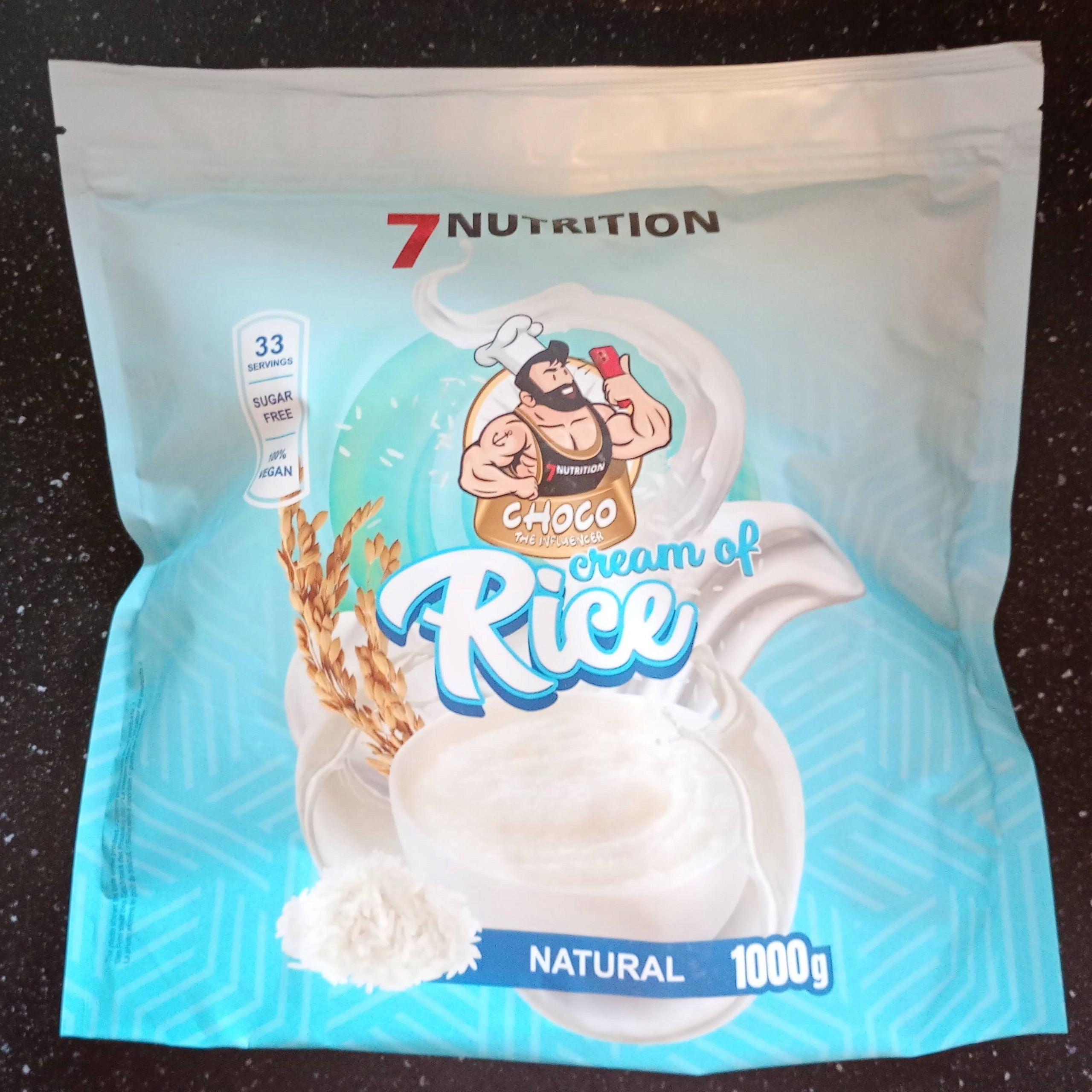 CREAM OF RICE 2kg WITHOUT SUGAR Instead of Meal Healthy Snack Natural Taste Packaging status original
