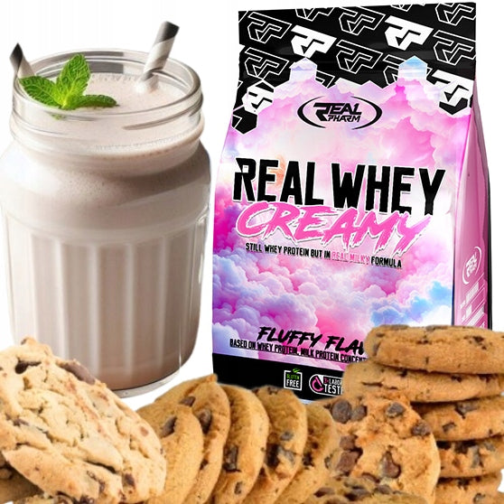 CREAMY Protein Real Pharm Whey Creamy 700g Whey/butterfly cookie